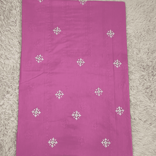 Light pink handmade embroidery of Tarkashi & katcha Tanka - Image 3