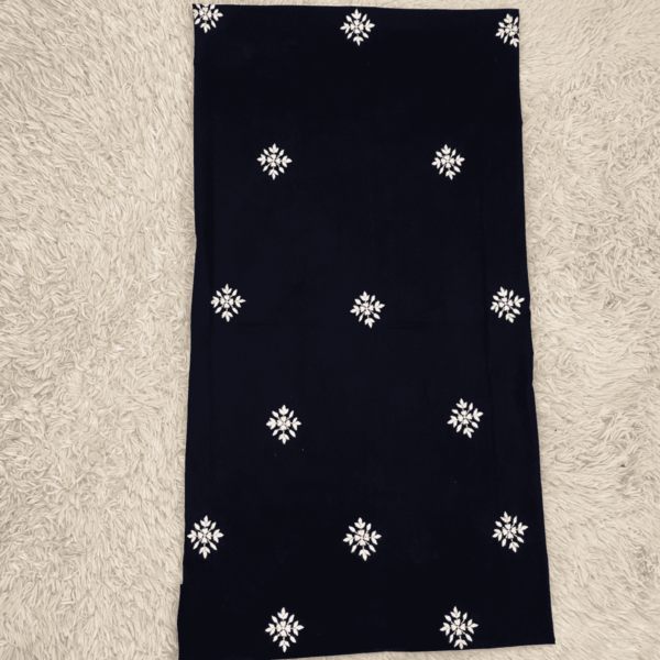 black handmade embroidery of Tarkashi & katcha Tanka - Image 3