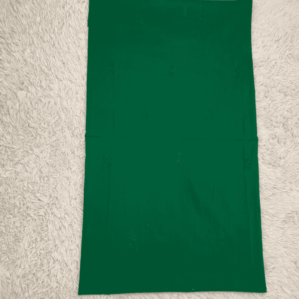 Lavish flag green hand embroidered mirror work - Image 3