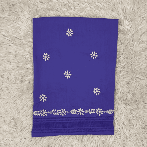 Tarkashi & Tukri hand work on lilac color