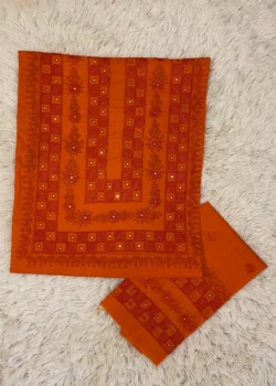 Citrus Check Tarkashi handwork
