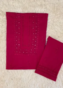 Hot Pink Tarkashi hand embroidery