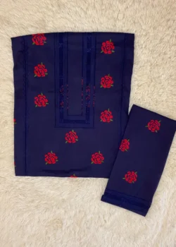 Navy Blue Tarkashi handwork