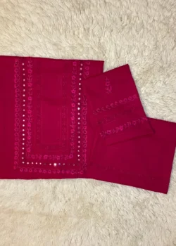 Shocking Pink Tarkashi hand embroidery