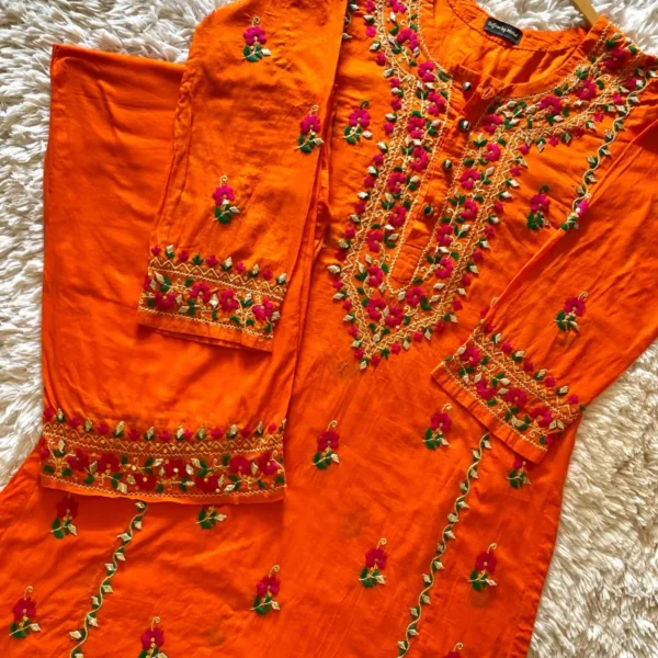 Citrus Handmade Gota Work 2pcs Outfit