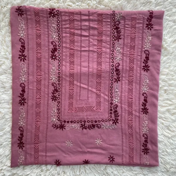 Elegant Tea Pink Tarkashi & Mirror Work Outfit