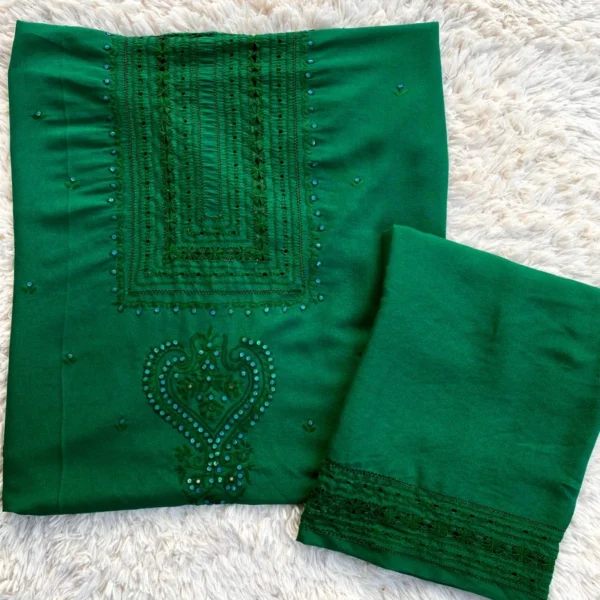 Forest Green Handmade Outfit