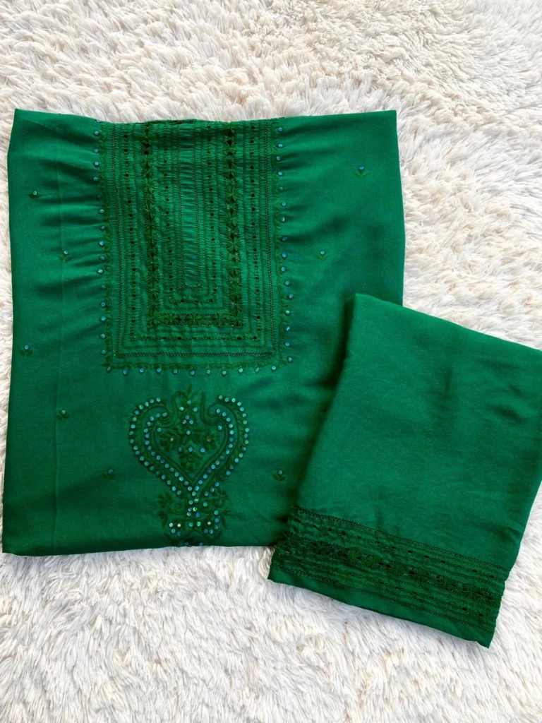 Forest Green Handmade Outfit