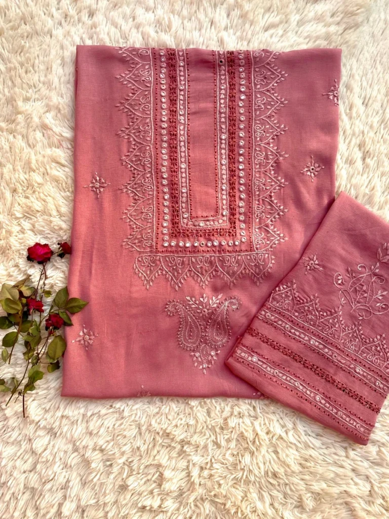 Tea Pink Handmade Outfit